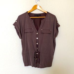 Brown size M top